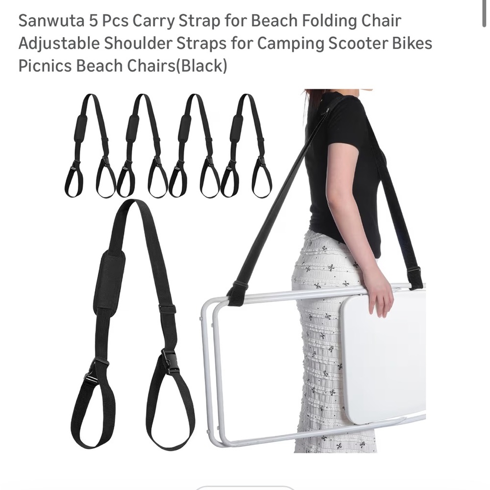 Sanwuta 5 Pcs Carry Strap